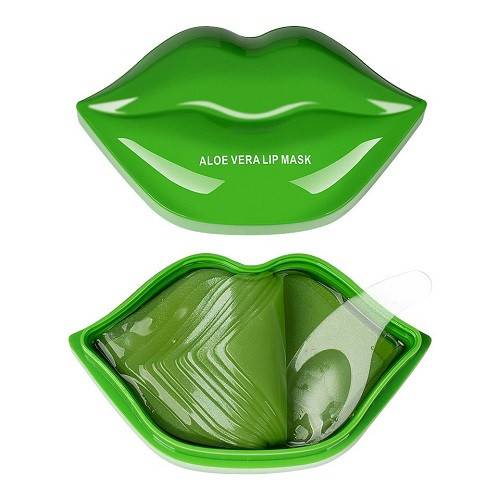 Masca pentru buze - Kiss Beauty - Lip Mask - Aloe Vera - 20 bucati