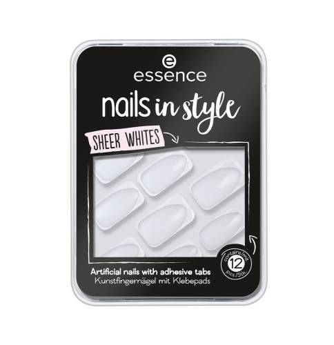 Essence nails in style sheer whites blank canvas 11