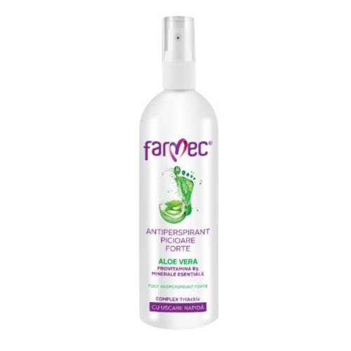 Antiperspirant Picioare Forte cu Aloe Vera Farmec - 200ml