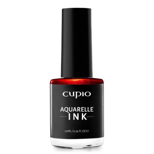 Cupio Acuarela lichida Aquarelle INK - Metallic Red 10ml