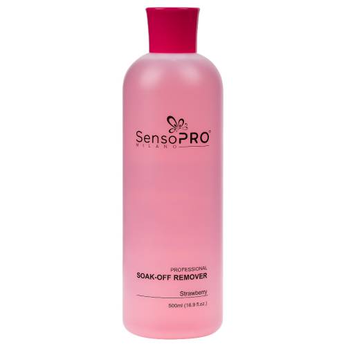 Soak-Off Remover Strawberry SensoPRO Milano - 500ml