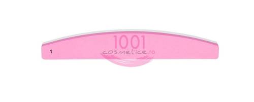 Tools for beauty 2 way nail pink granulatie 100/180 buffer pentru unghii