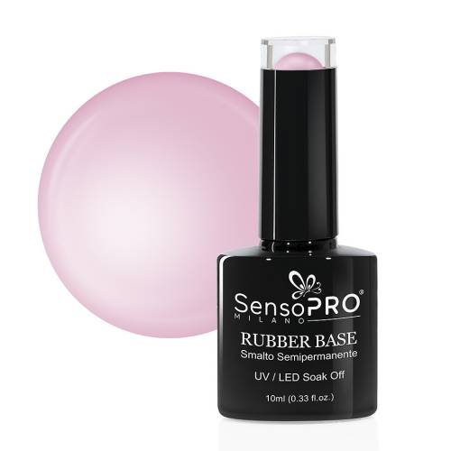 Rubber Base Gel SensoPRO Milano 10ml - #31 Pink Wish