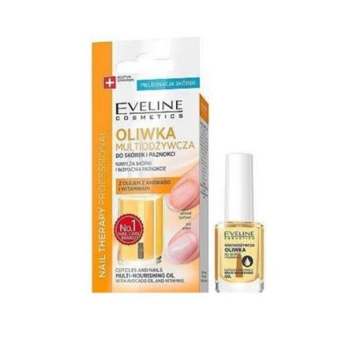 Tratament profesional pentru unghii - Eveline Cosmetics - Oliwka - 12 ml