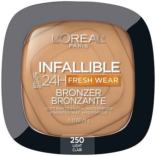 Pudra bronzanta - Loreal - Infaillible 24H Fresh Wear - Matte Bronzer - 250 Light