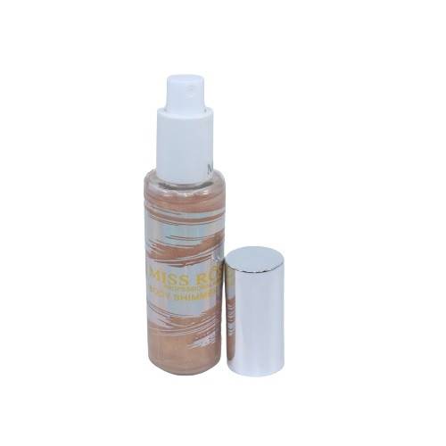 Spray Iluminator de Corp - Miss Rose - Body Shimmer Mist - 08 - 60 ml