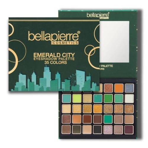 Paleta 35 farduri - Emerald City BellaPierre - 35g