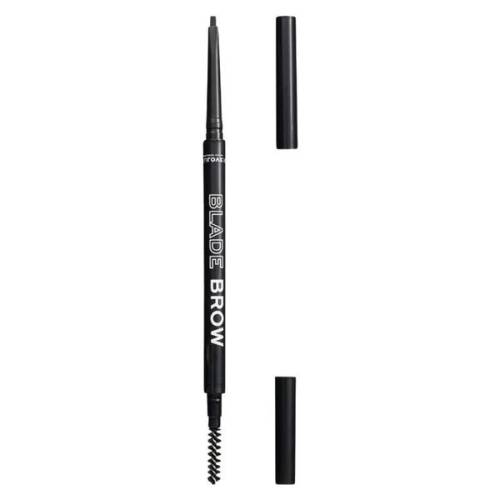 Creion pentru Sprancene cu Periuta - Makeup Revolution Relove Blade Brow Pencil - nuanta Granite - 0 - 1 g