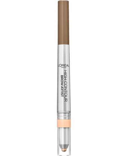 Creion pentru sprancene cu iluminator L Oreal Paris High Contour Brow Artist - 103 Warm Blonde