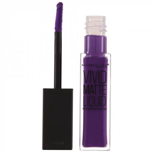 Ruj lichid mat Maybelline New York Color Sensational Vivid Matte Liquid - 43 Vivid Violet - 8 ml