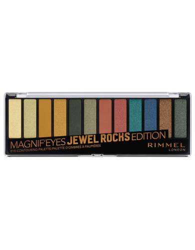 Paleta de farduri Rimmel London Magnif Eyes Eye Contouring Palette 009 Jewel Rocks Edition - 142 g