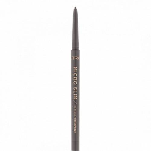 Catrice micro slim eye pencil waterproof creion de ochi cu aspect de gel ultra subtire grey definition 020