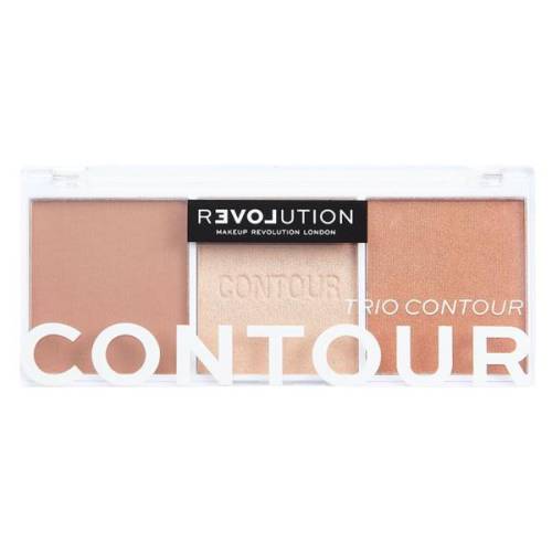 Paleta pentru Contur - Makeup Revolution Relove Colour Play Contour Trio Palette - Baked Sugar - 1 buc