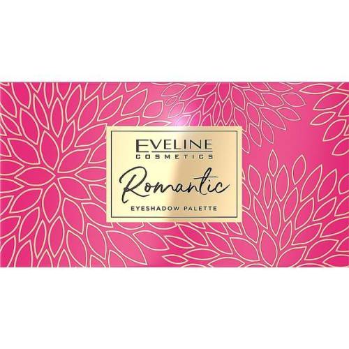 Paleta fard pleoape - Eveline Cosmetics - Romantic - 10 nuante - 30g