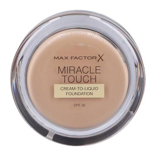 Fond de Ten Crema cu SPF 30 - Max Factor Miracle Touch Cream to Liquid Foundation - nuanta 080 Bronze - 11 - 5 g