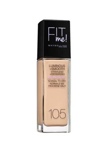 Maybelline fit me luminous + smooth fond de ten natural ivory 105