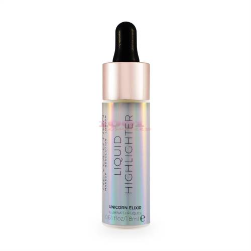 Makeup revolution liquid highliter iluminator unicorn elixir