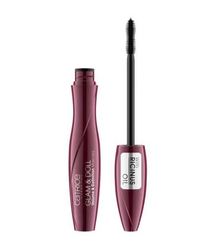 Catrice glam & doll volume & definition mascara pentru volum si definire black 010