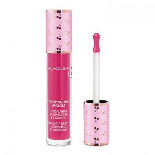 Luciu de buze No08 Pearly Cyclamen Pink - Plumping Kiss Lipgloss Lipstick - Naj Oleari - 6ml