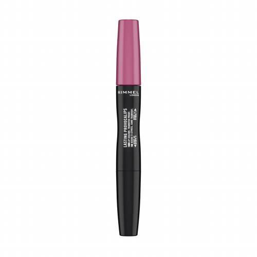 Ruj cu persistenta indelungata lasting provocalips double ended rimmel london pinky promise 410
