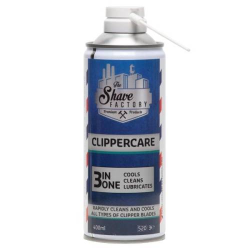 The Shave Factory Clippercare Spray 3 in 1 pentru masini de tuns 400ml