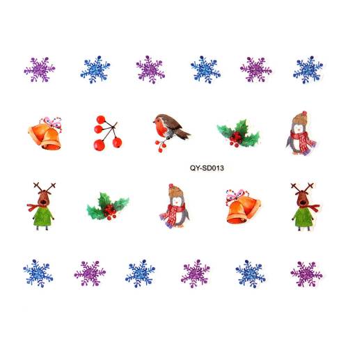 Abtibild Unghii SensoPRO Milano Christmas Wonderland Edition - QY-SD013