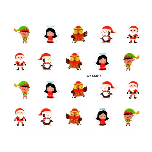 Abtibild Unghii SensoPRO Milano Christmas Wonderland Edition - QY-SD017