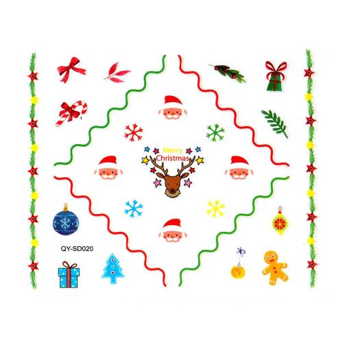 Abtibild Unghii SensoPRO Milano Christmas Wonderland Edition - QY-SD020