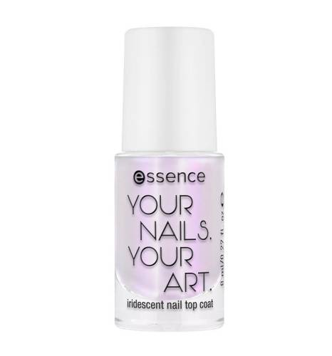 Essence your nails your art iridescent nail top coat 01