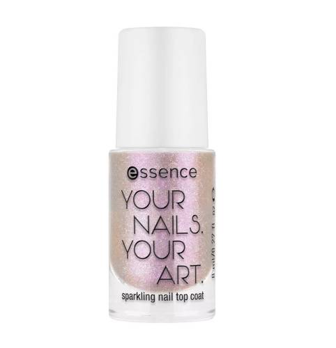 Essence your nails your art sparkling nail top coat 01
