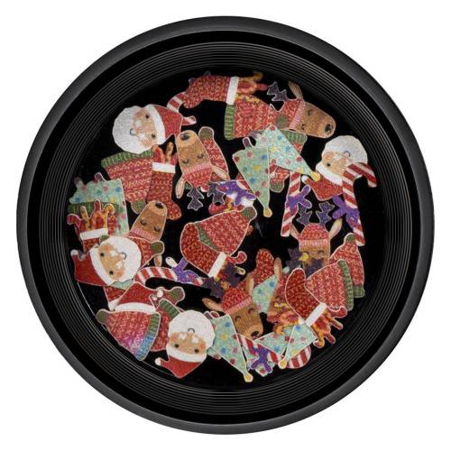 Decoratiuni Unghii Nail Art LUXORISE - Christmas Jar