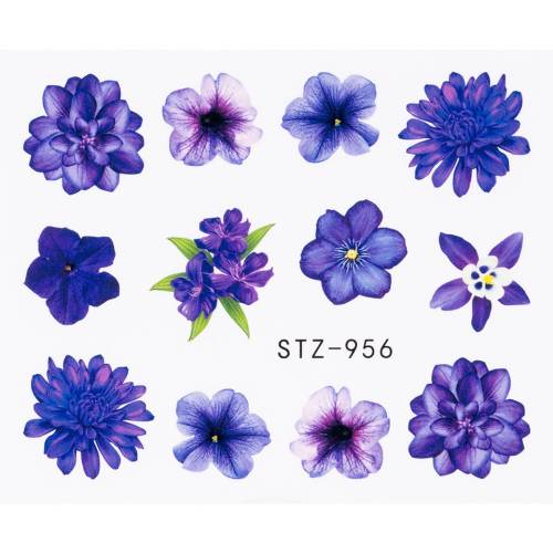 Tatuaj Unghii LUXORISE Flower Illusion - STZ-956