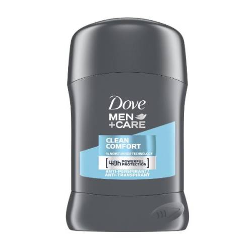 Deodorant Stick Antiperspirant pentru Barbati - Dove Men+Care Clean Comfort - 50 ml