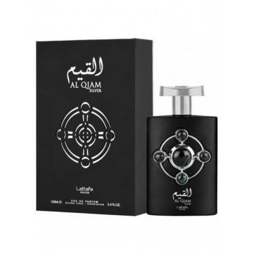 Apa de Parfum unisex Al Qiam Silver by Lattafa 100ml