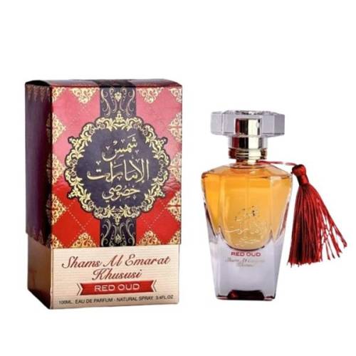 Apa de Parfum pentru Femei - Ard al Zaafaran EDP Shams al Emarat Khususi Red Oud - 100 ml