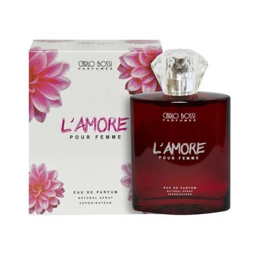 Apa de parfum pentru femei Carlo Bossi - L’amore Red - 100 ml
