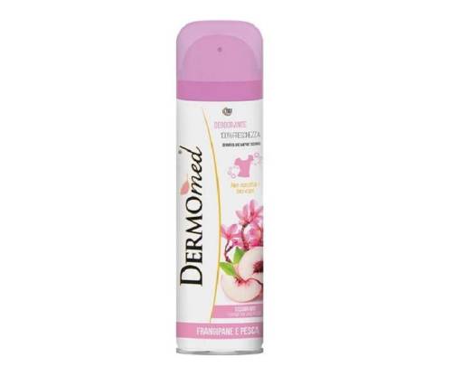 Dermomed deodorant spray frangipani and peach
