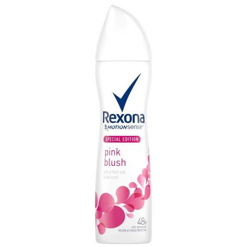 Rexona motionsense pink blush antiperspirant spray women
