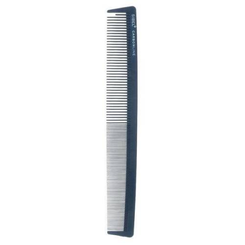 Piepteneprofesional 25 cm din CARBON pentru frizerie/barber/coafor din carbon - Sinelco