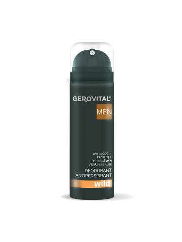 Deodorant Antiperspirant Wild 150 Ml - Gerovital Men