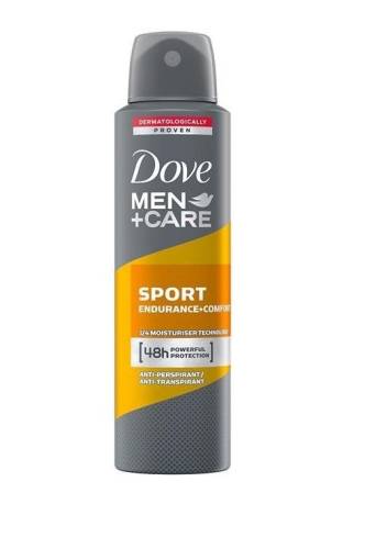 Dove men+care sport endurance + comfort anti-perspirant deo spray