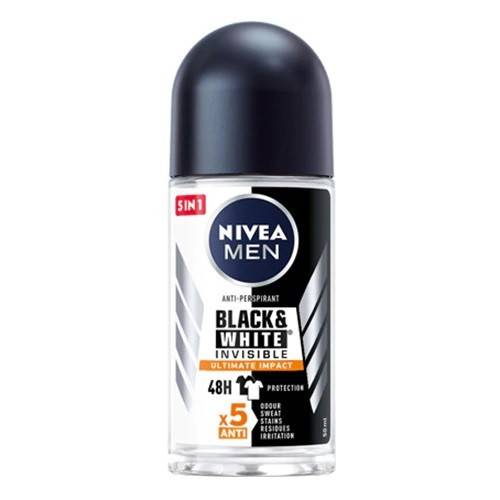 Nivea men black & white invisible ultimate impact 48h protection roll on