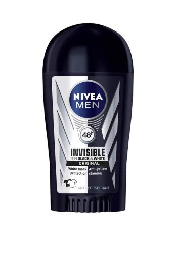 Nivea men invisible for black & white deodorant antiperspirant stick