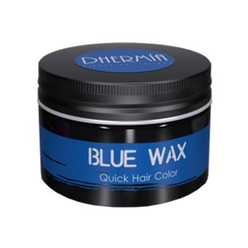 Ceara Modelatoare cu Pigment Albastru - Dhermia Crazy Color Blue Wax Quick Hair Color - 80ml
