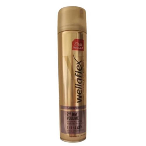 Fixativ Pentru Volum cu Fixare Extra Puternica - Wella Wellaflex Hairspray 2 Day Volume Extra Strong Hold - 250 ml
