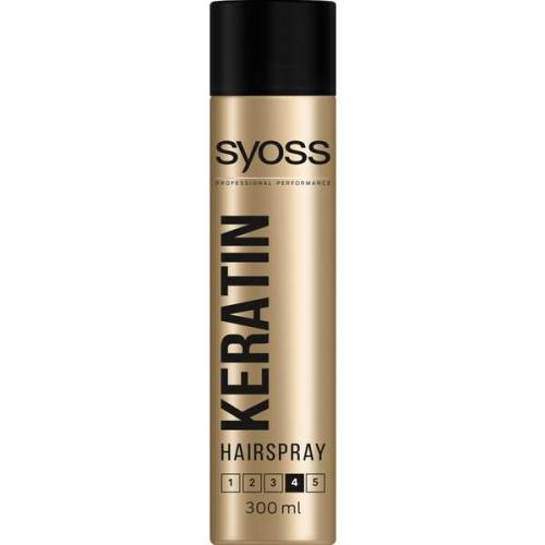 Spray Fixativ cu Keratina pentru Fixare Puternica - Syoss Professional Performance Keratin Hairspray - 300 ml