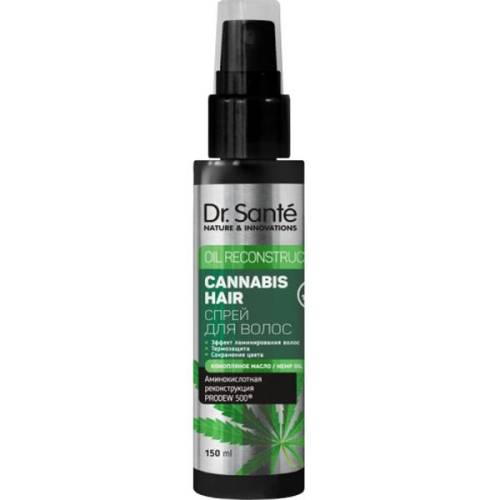 Spray Reconstructor pentru Par cu Protectie Termica si Laminare cu Ulei de Canepa Dr Sante - 150 ml
