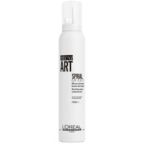 Spuma Hranitoare pentru Bucle - L'Oreal Professionnel Tecni Art Spiral Queen Nourishing Mousse 200 ml