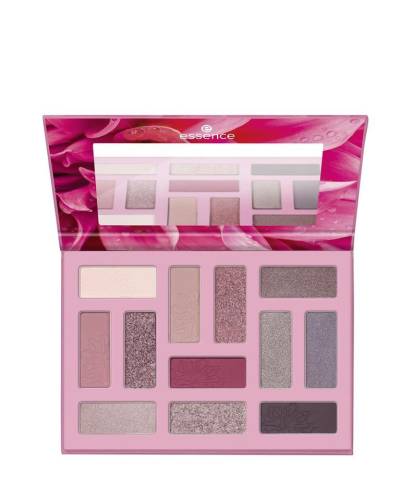 Essence out in the wild eyeshadow palette paleta de farduri dont stop blooming! 01