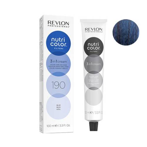 Nuantator de culoare - Revlon Professional Nutri Color Filters nuanta 190 Albastru - 100 ml